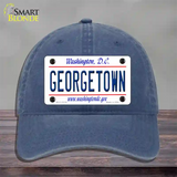 Georgetown Novelty License Plate Hat Unconstructed Cotton / Navy