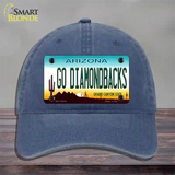 Go Diamondbacks Novelty License Plate Hat Tag Unconstructed Cotton / Navy