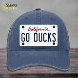 Go Ducks Novelty License Plate Hat Tag Unconstructed Cotton / Navy