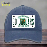 Go Jaguars Novelty License Plate Hat Tag Unconstructed Cotton / Navy