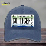 Go Tigers Novelty License Plate Hat Tag Unconstructed Cotton / Navy