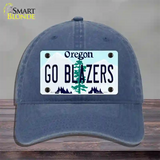 Go Blazers Novelty License Plate Hat Tag Unconstructed Cotton / Navy