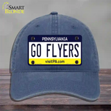 Go Flyers Novelty License Plate Hat Tag Unconstructed Cotton / Navy