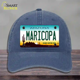 Maricopa Arizona Novelty License Plate Hat Tag Unconstructed Cotton / Navy