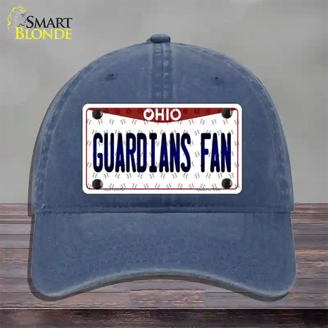 Guardians Fan Ohio Overlay Novelty License Plate Hat Tag Unconstructed Cotton / Navy