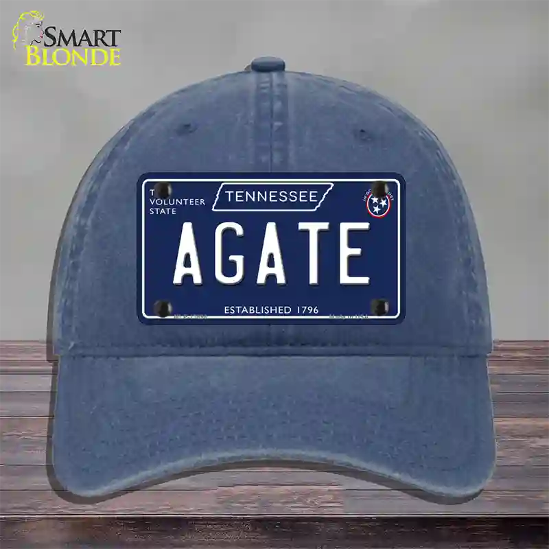 Agate Tennessee Blue Novelty License Plate Hat Tag Unconstructed Cotton / Navy