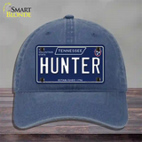 Hunter Tennessee Blue Novelty License Plate Hat Tag Unconstructed Cotton / Navy