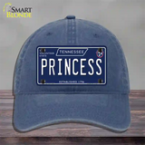 Princess Tennessee Blue Novelty License Plate Hat Tag Unconstructed Cotton / Navy