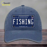 Fishing Tennessee Blue Novelty License Plate Hat Tag Unconstructed Cotton / Navy