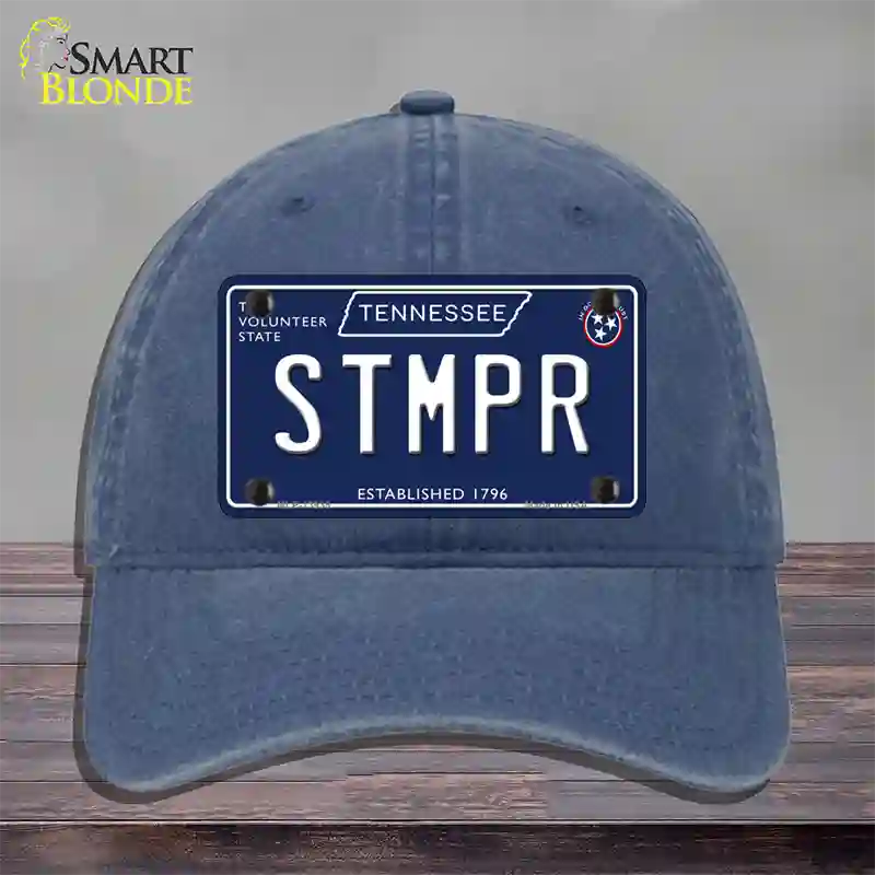 Stmpr Tennessee Blue Novelty License Plate Hat Tag Unconstructed Cotton / Navy