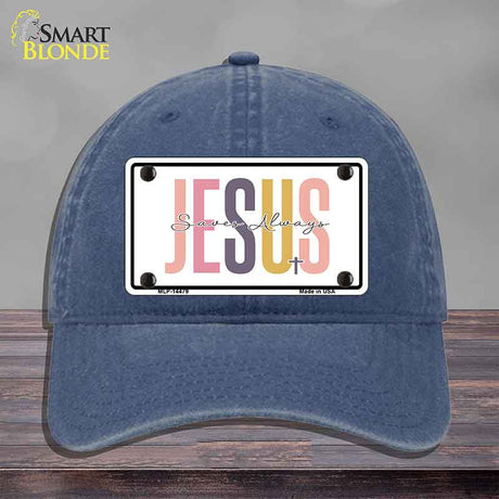 Jesus Saves Always Novelty License Plate Hat HAT-MLP-14479