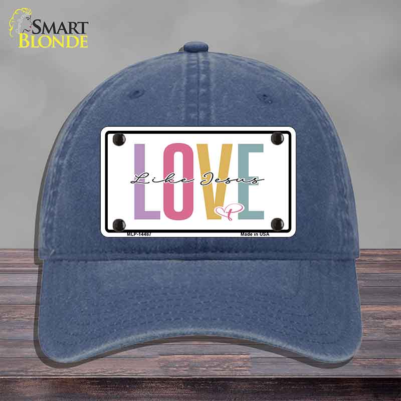 Love Like Jesus Novelty License Plate Hat HAT-MLP-14487