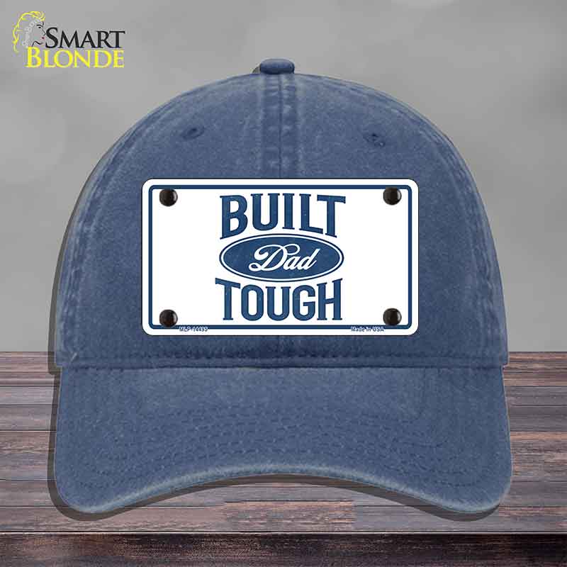 Built Dad Tough Novelty License Plate Hat HAT-MLP-14495
