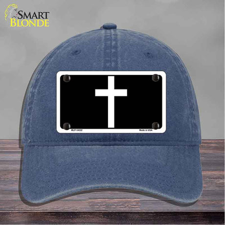 Cross Silhouette Novelty License Plate Hat HAT-MLP-14522