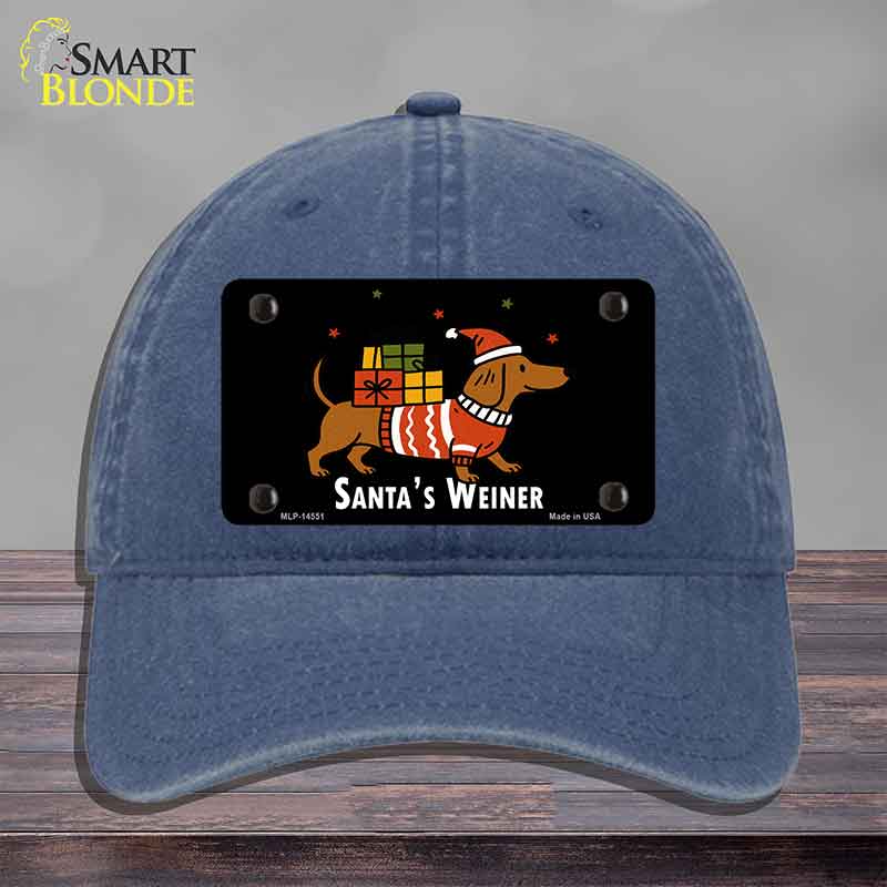 Santas Weiner Novelty License Plate Hat HAT-MLP-14551