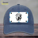 Santa Clara Pueblo Flag Novelty License Plate Hat Unconstructed Cotton / Navy