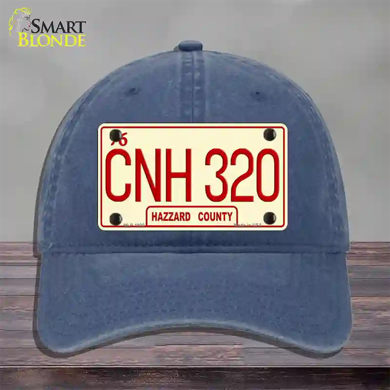 CNH 320 Novelty License Plate Hat Unconstructed Cotton / Navy