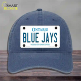 Blue Jays Toronto Canada Province Novelty License Plate Hat Unconstructed Cotton / Navy