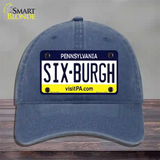 Sixburgh Pennsylvania Steelers Novelty License Plate Hat Unconstructed Cotton / Navy