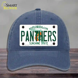 Panthers Florida State Novelty License Plate Hat Unconstructed Cotton / Navy