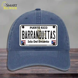 Barranquitas Novelty License Plate Hat Unconstructed Cotton / Navy