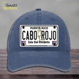 Cabo Rojo Novelty License Plate Hat Unconstructed Cotton / Navy