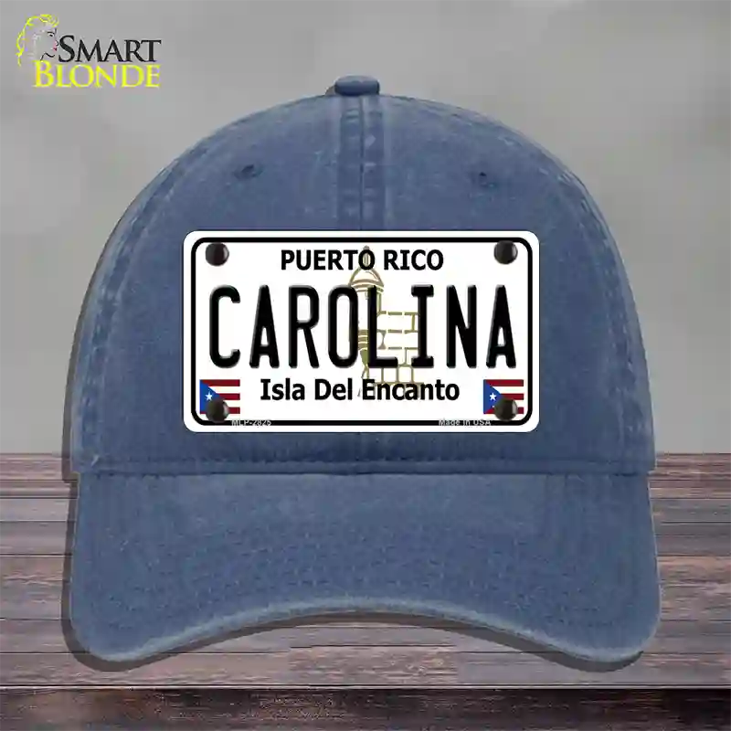 Carolina Novelty License Plate Hat Unconstructed Cotton / Navy