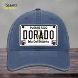 Dorado Novelty License Plate Hat Unconstructed Cotton / Navy