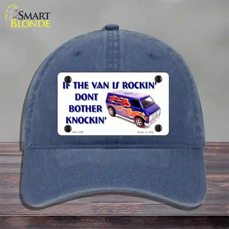 If Vans Rockin Novelty License Plate Hat Unconstructed Cotton / Navy