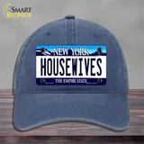 Housewives New York Novelty License Plate Hat Unconstructed Cotton / Navy