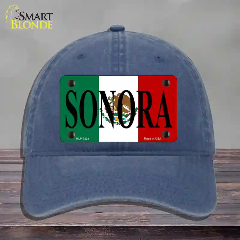 Sonora Novelty License Plate Hat Unconstructed Cotton / Navy