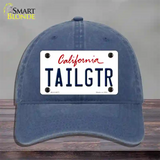 Tailgtr California Novelty License Plate Hat Unconstructed Cotton / Navy