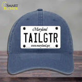 Tailgtr Maryland Novelty License Plate Hat Unconstructed Cotton / Navy