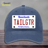 Tailgtr Massachusetts Novelty License Plate Hat Unconstructed Cotton / Navy