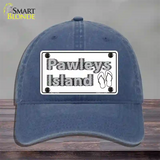 Pawleys Island Flip Flops Novelty License Plate Hat Unconstructed Cotton / Navy