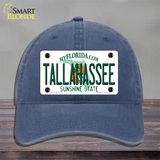 Tallahassee Florida Novelty License Plate Hat Unconstructed Cotton / Navy