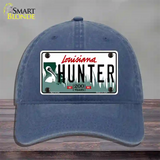 Hunter Louisiana Novelty License Plate Hat Unconstructed Cotton / Navy