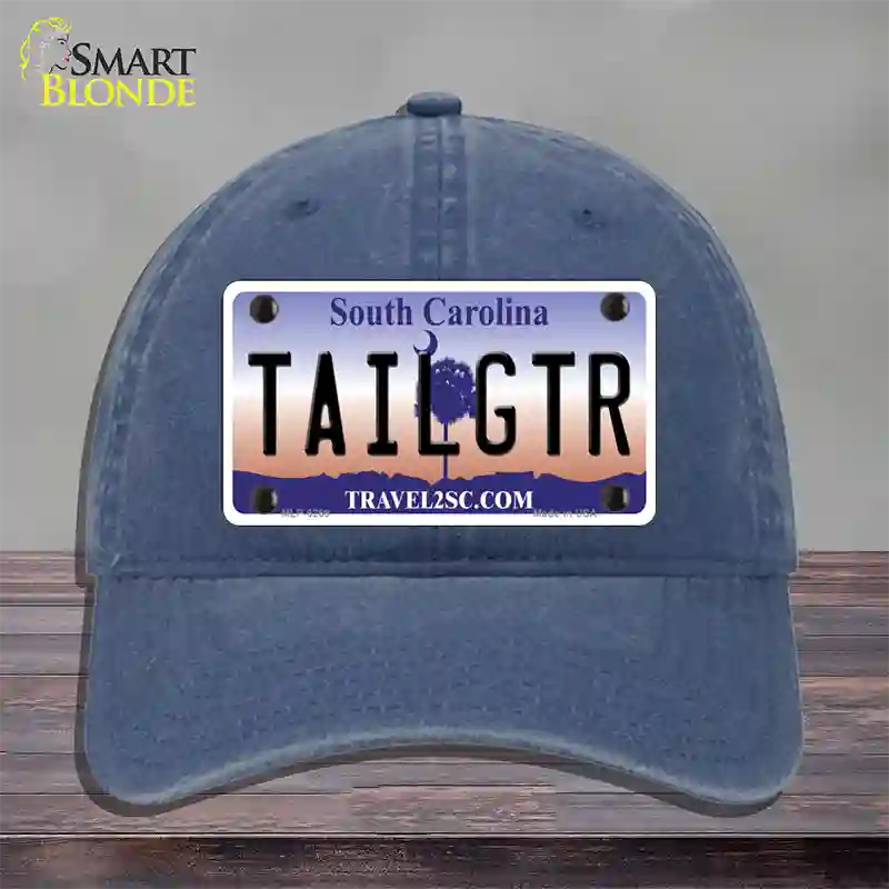 Tailgter South Carolina Novelty License Plate Hat Unconstructed Cotton / Navy