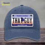 That Guy South Carolina Novelty License Plate Hat Unconstructed Cotton / Navy