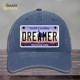 Dreamer South Carolina Novelty License Plate Hat Unconstructed Cotton / Navy