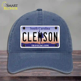 Clemson South Carolina Novelty License Plate Hat Unconstructed Cotton / Navy