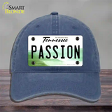 Passion Tennessee Novelty License Plate Hat Unconstructed Cotton / Navy