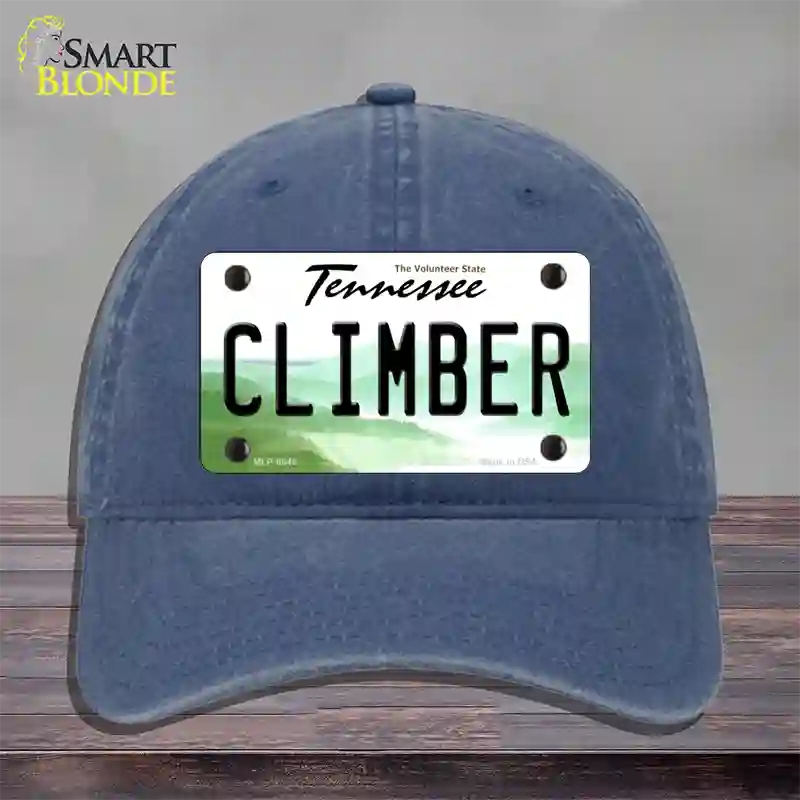 Climber Tennessee Novelty License Plate Hat Unconstructed Cotton / Navy