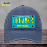 Dreamer New Mexico Novelty License Plate Hat Unconstructed Cotton / Navy