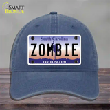 Zombie South Carolina Novelty License Plate Hat Unconstructed Cotton / Navy