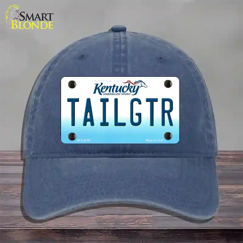 Tailgtr Kentucky Novelty License Plate Hat Unconstructed Cotton / Navy