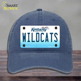 Wildcats Kentucky Novelty License Plate Hat Unconstructed Cotton / Navy