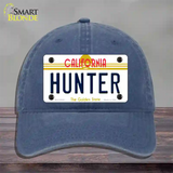 Hunter California Novelty License Plate Hat Unconstructed Cotton / Navy