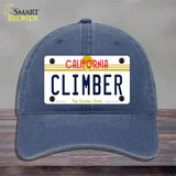 Climber California Novelty License Plate Hat Unconstructed Cotton / Navy