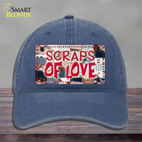 Scraps Of Love Novelty License Plate Hat Unconstructed Cotton / Navy